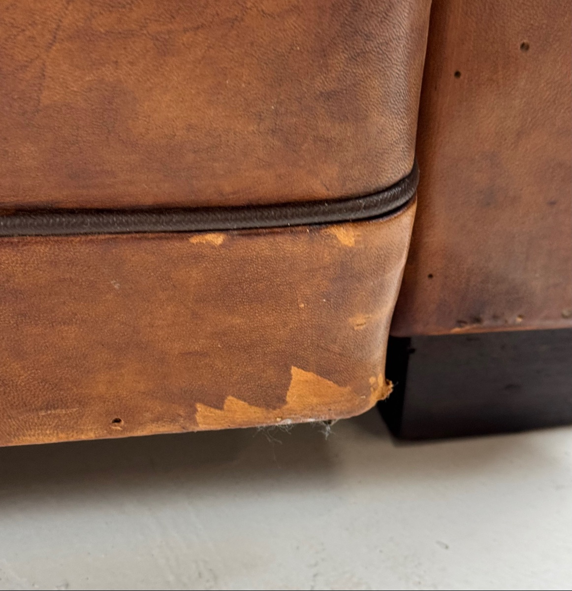 Paire de fauteuils club français, 1930-1940-photo-6