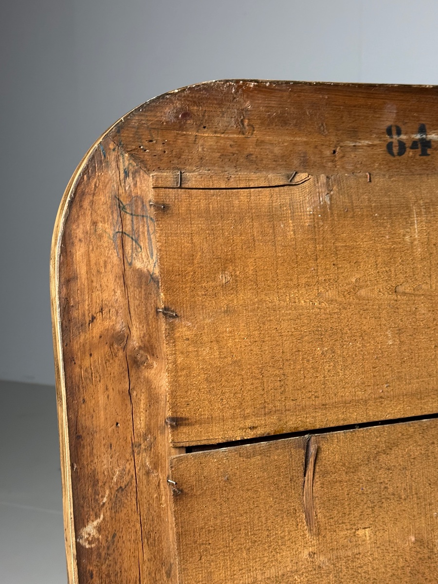 Faux Bois mirroir Louis Philippe-photo-2