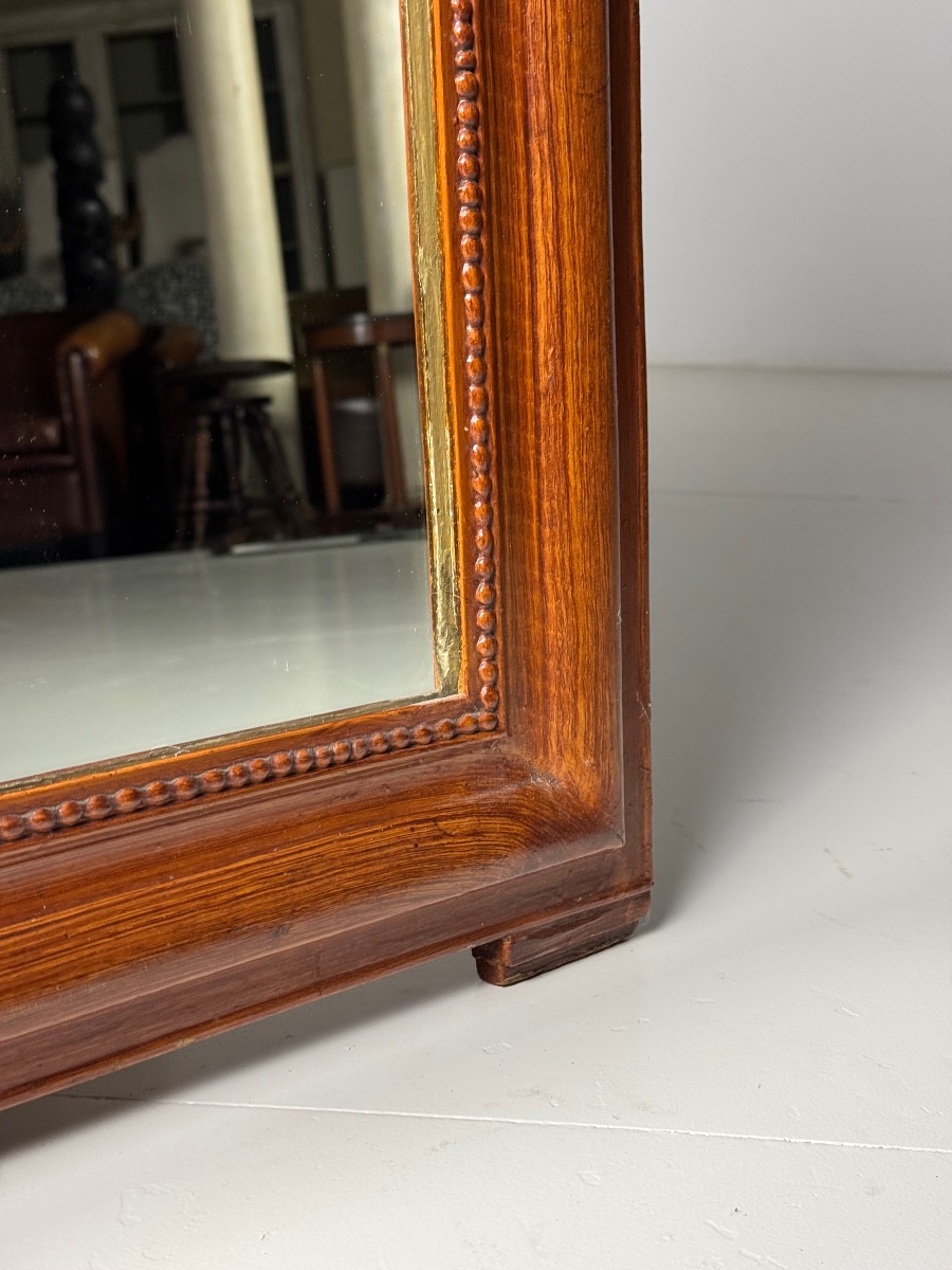 Miroir Faux Bois Louis-Philippe-photo-5