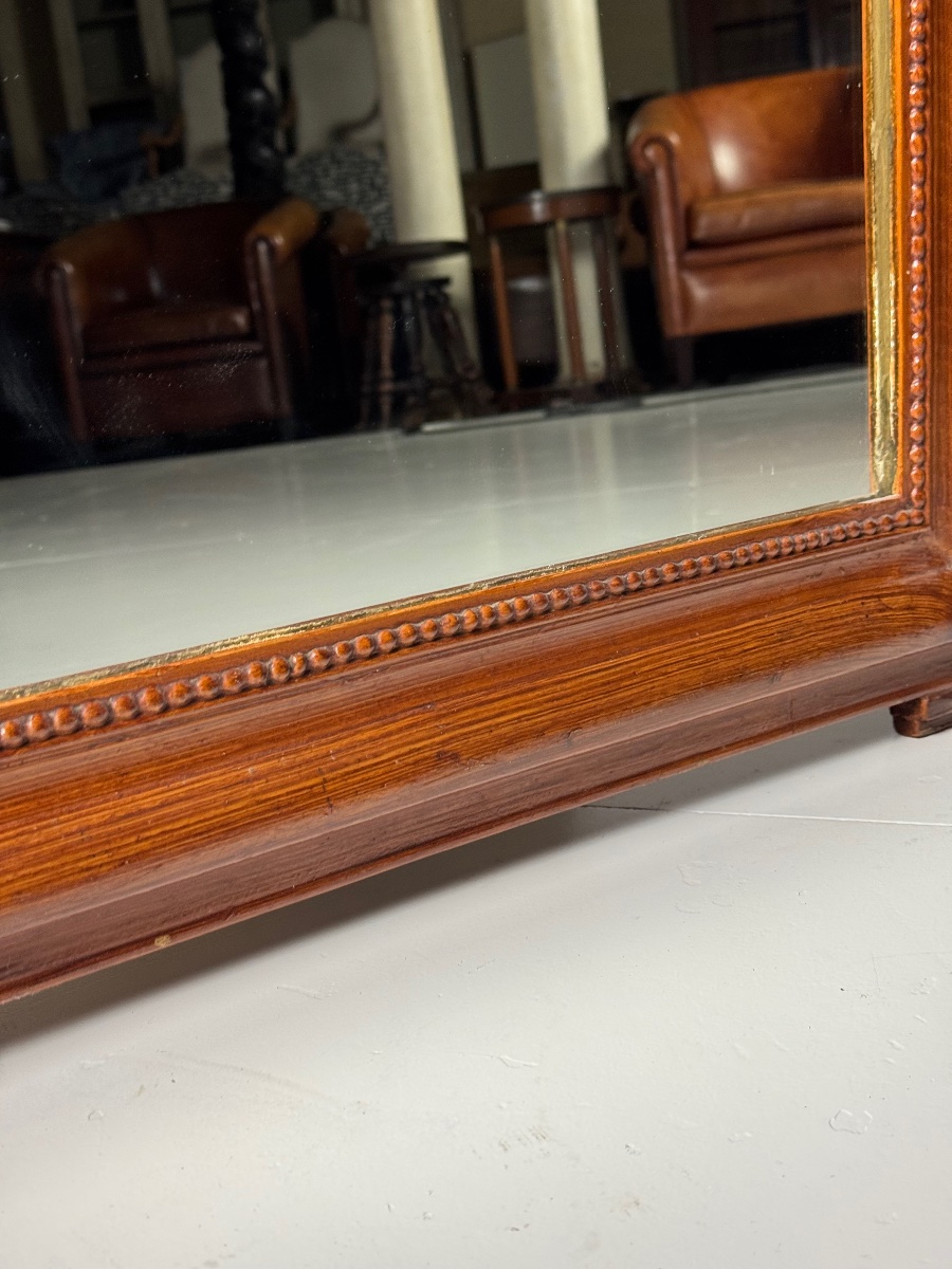 Miroir Faux Bois Louis-Philippe-photo-6