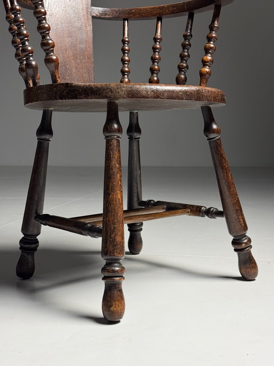 Chaise Bobbin, début du XXe siècle-photo-1