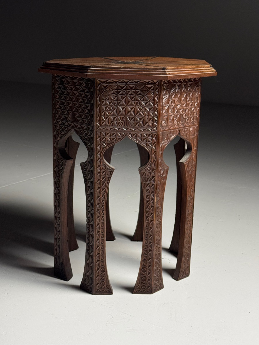 Table d'appoint de style anglo-indien-photo-4
