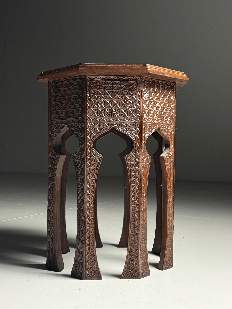 Table d'appoint de style anglo-indien-photo-4