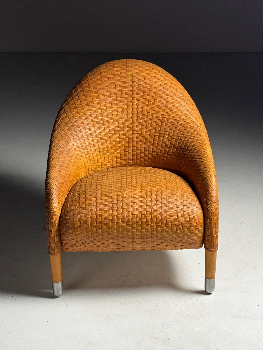 Fauteuils de club des années 1980 de B&B Italia-photo-5