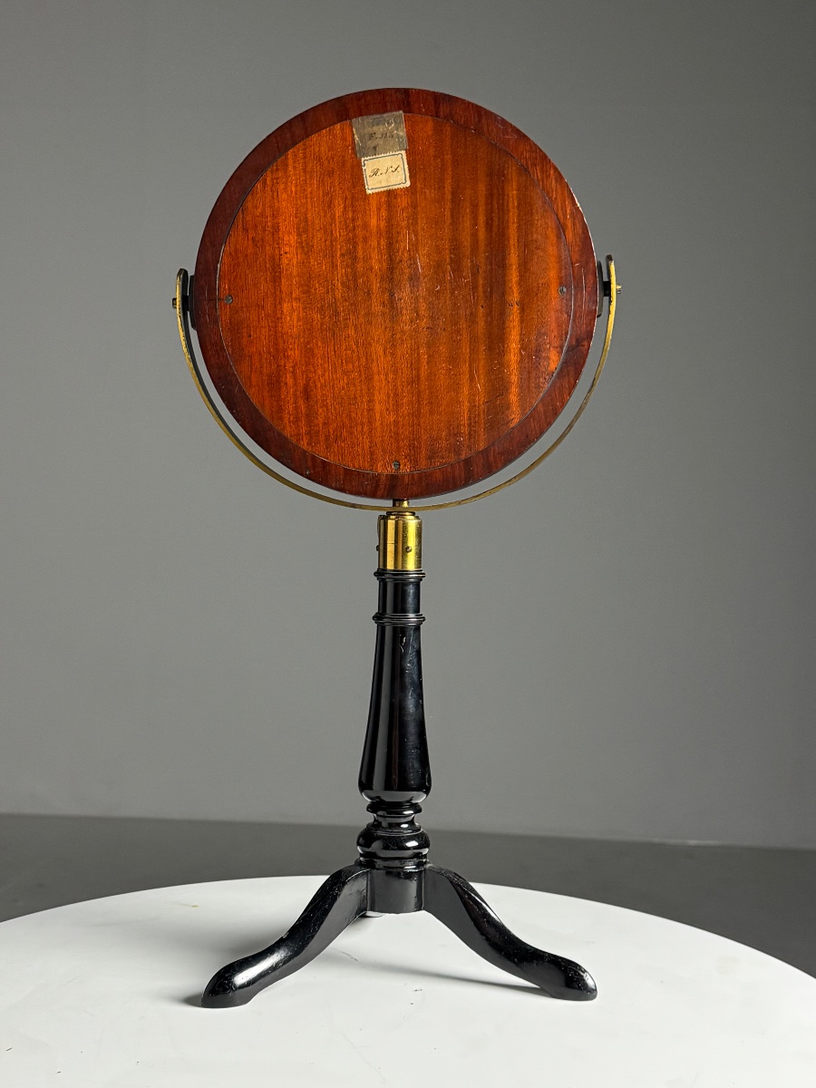English Mahogany Makeup Mirror-photo-1