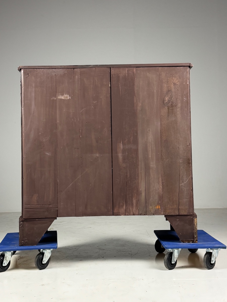 Commode en acajou du XIXe siècle-photo-2