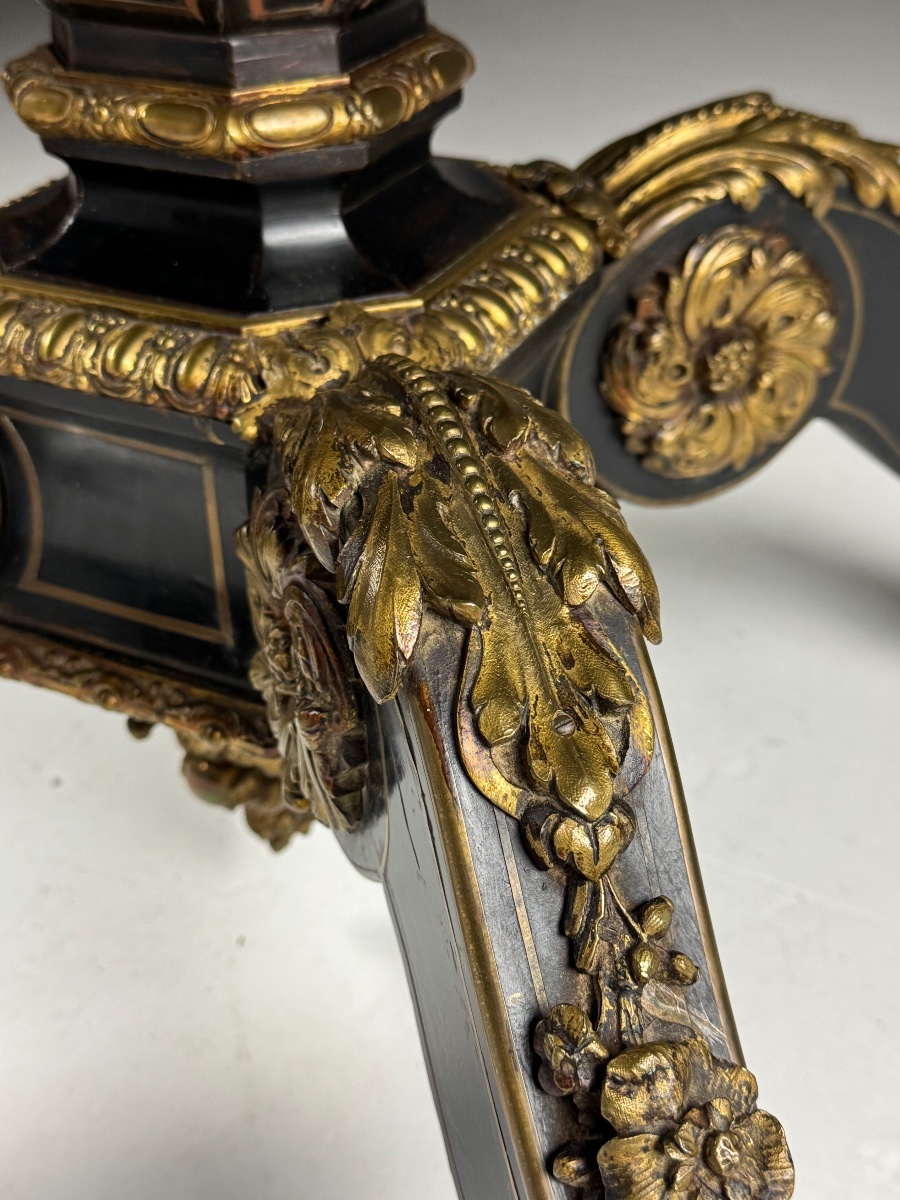 Napoleon III Coffee Table, 19th Century-photo-5
