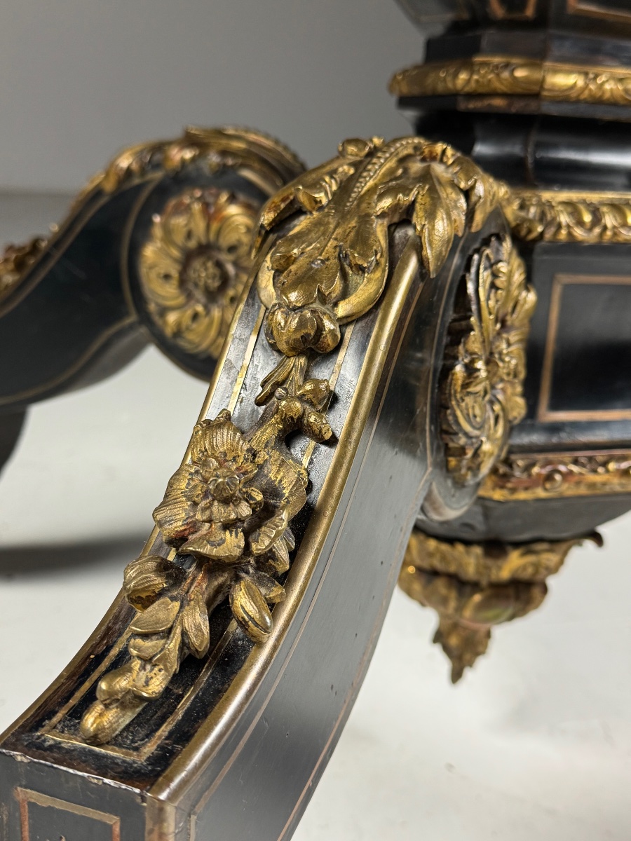 Napoleon III Coffee Table, 19th Century-photo-7