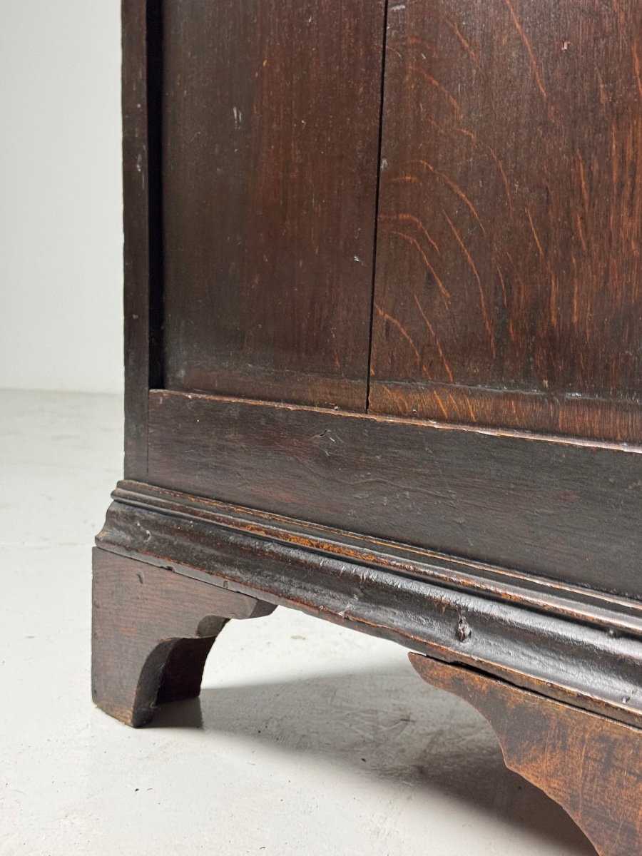 Richly Carved English Chest Of Drawers, 19th Century-photo-4