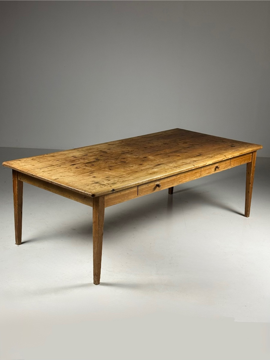 English-style Pine Dining Table, 250 Cm-photo-2