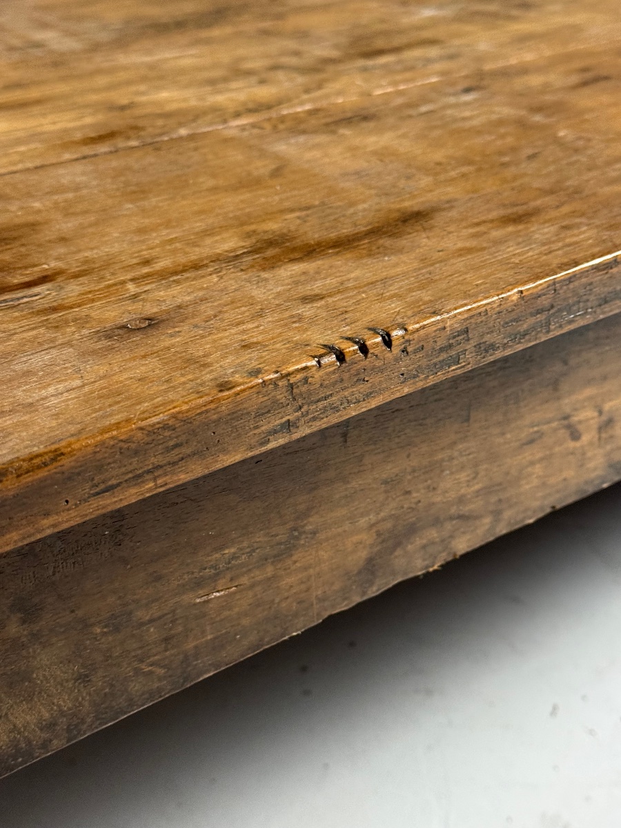 206cm Teak Coffee Table-photo-4