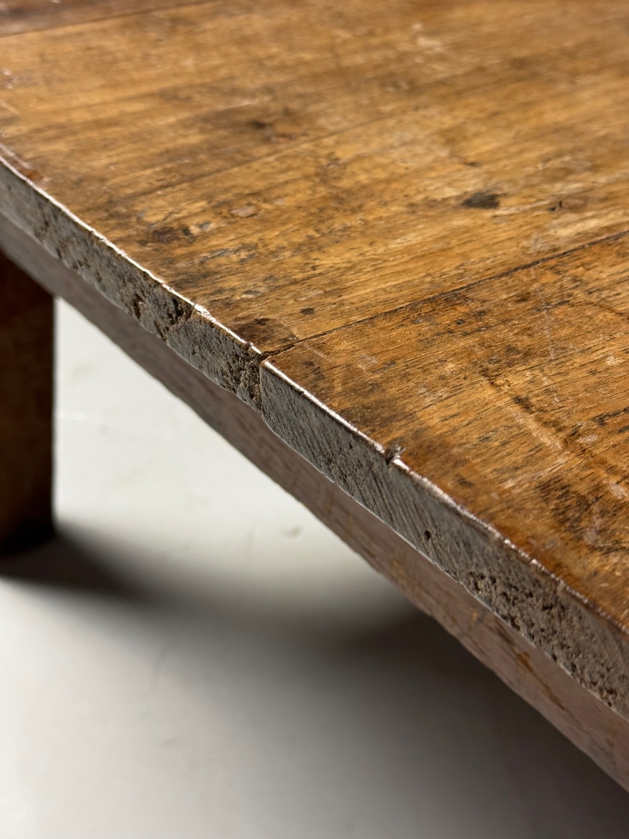 206cm Teak Coffee Table-photo-1