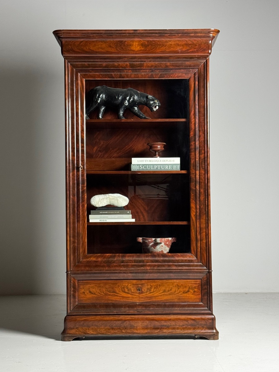 Vitrine de style Biedermeier, vers 1850-photo-1