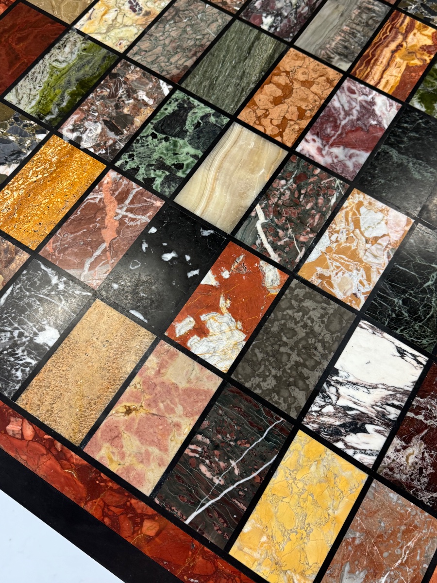 Vintage Marble Table In The Grand Tour Style-photo-6