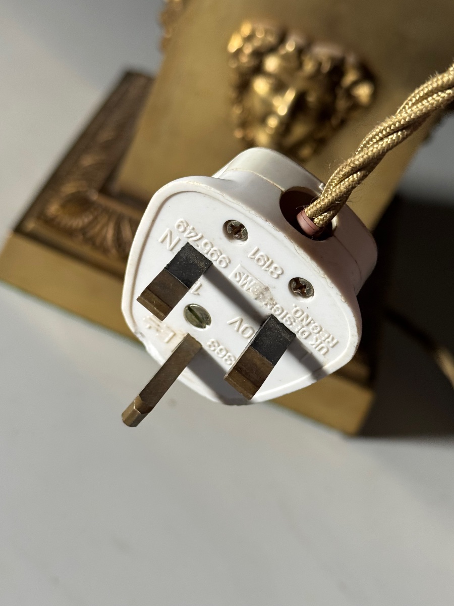 Lampe néoclassique des années 1970-photo-3