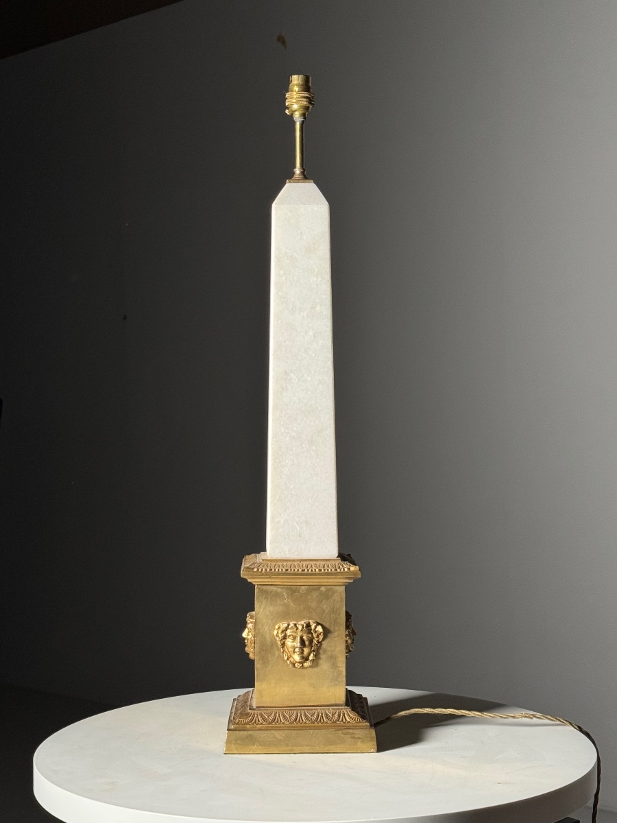 Lampe néoclassique des années 1970-photo-3