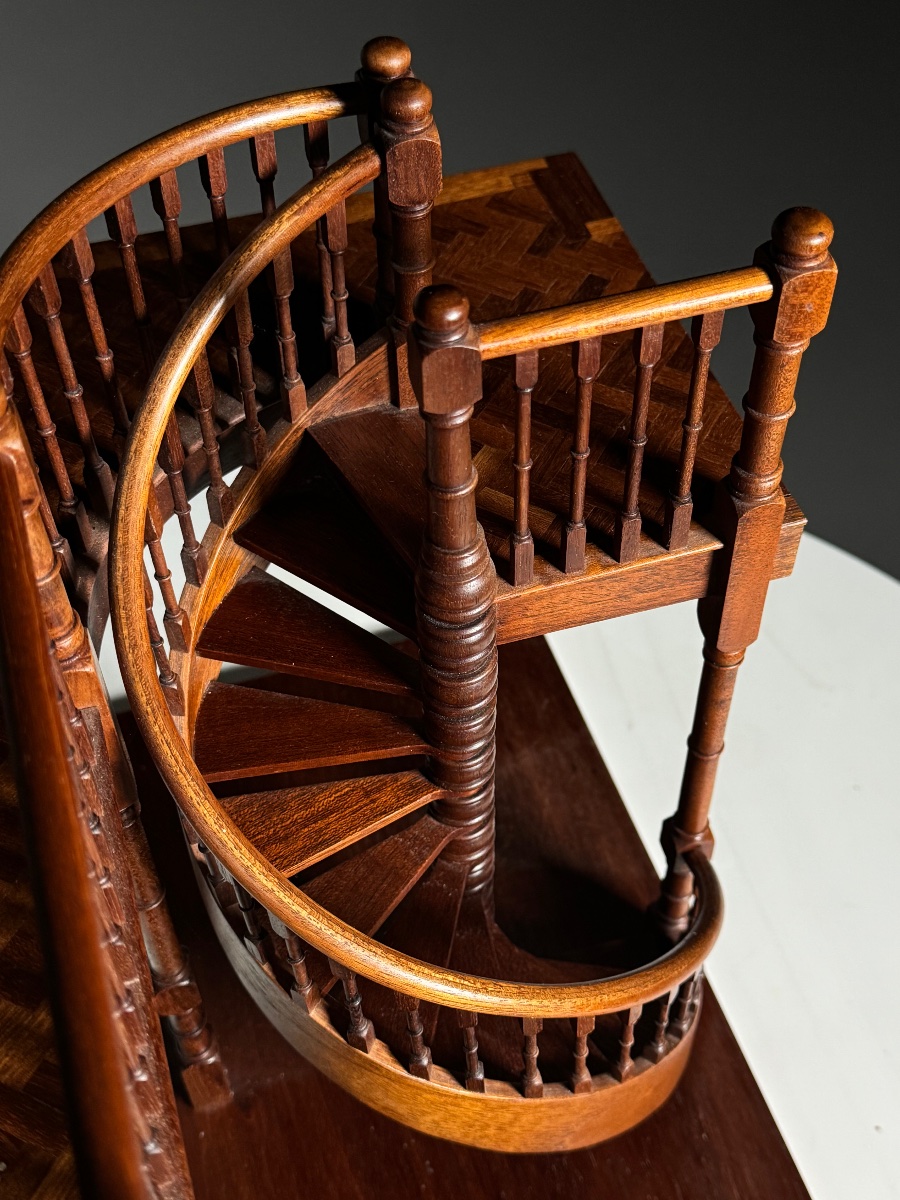 Maquette d'escalier architectural vintage-photo-6