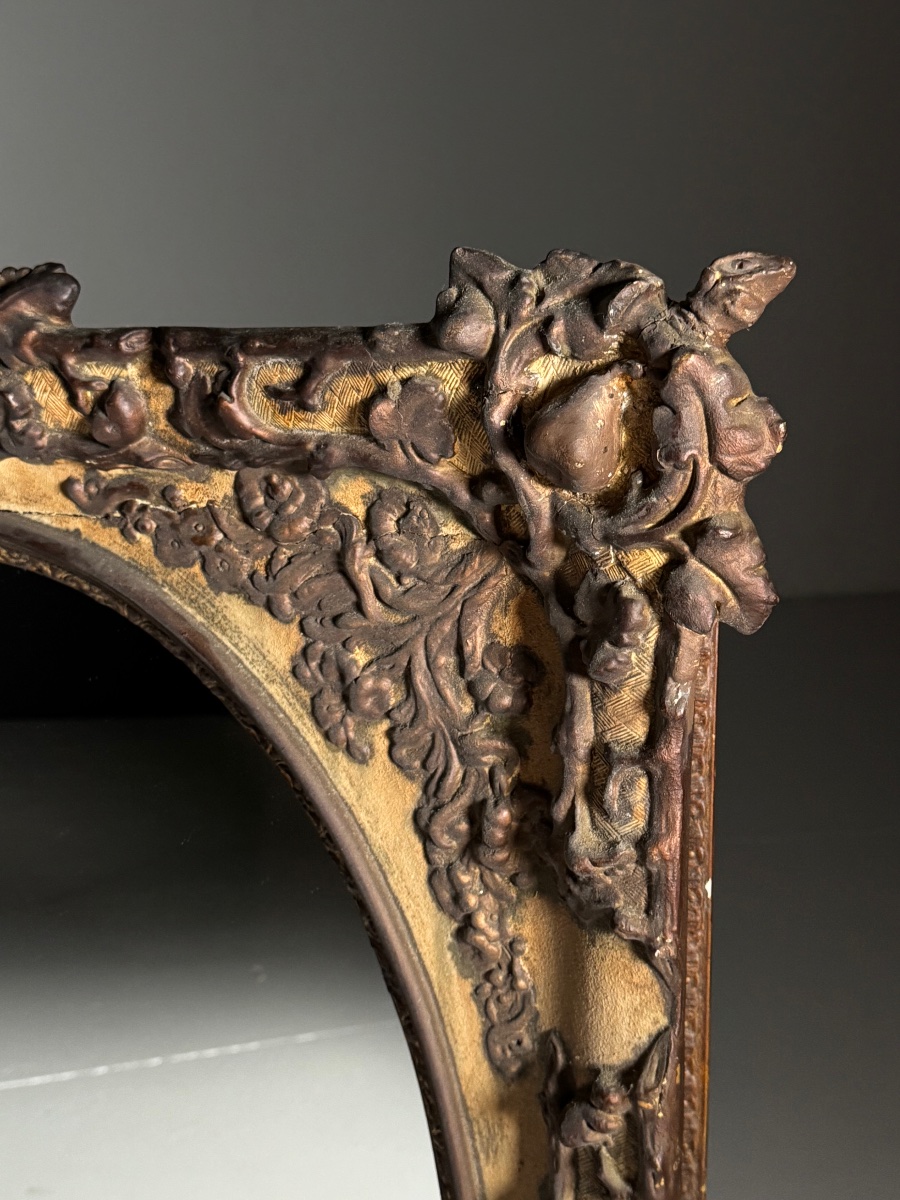19th-century Baroque-style Mirror-photo-5
