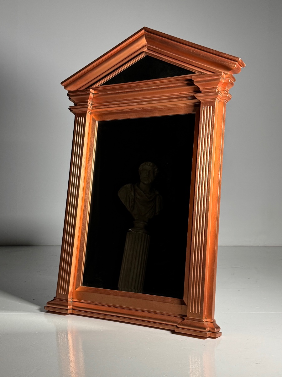 Neoclassical Mirror In Copper Color-photo-2