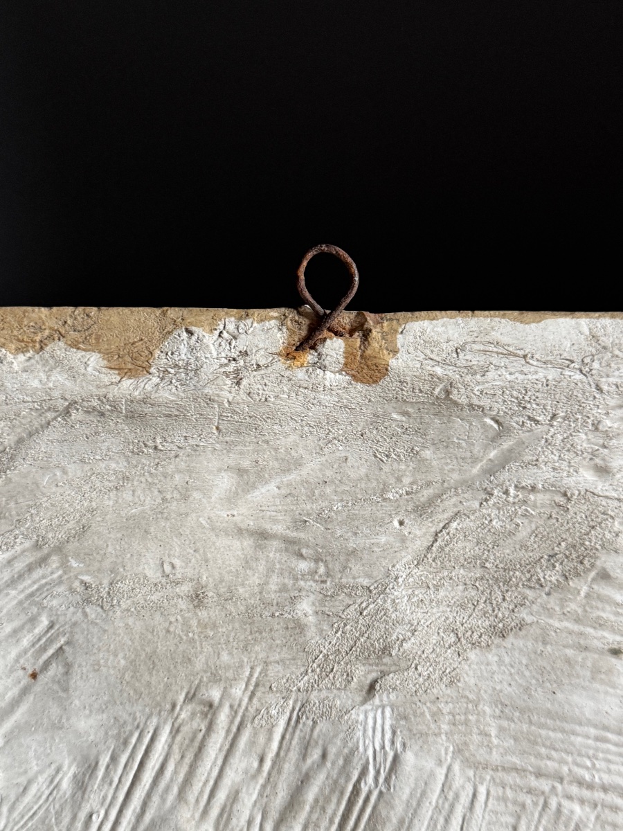 Small 19th-century Plaster Panel-photo-4