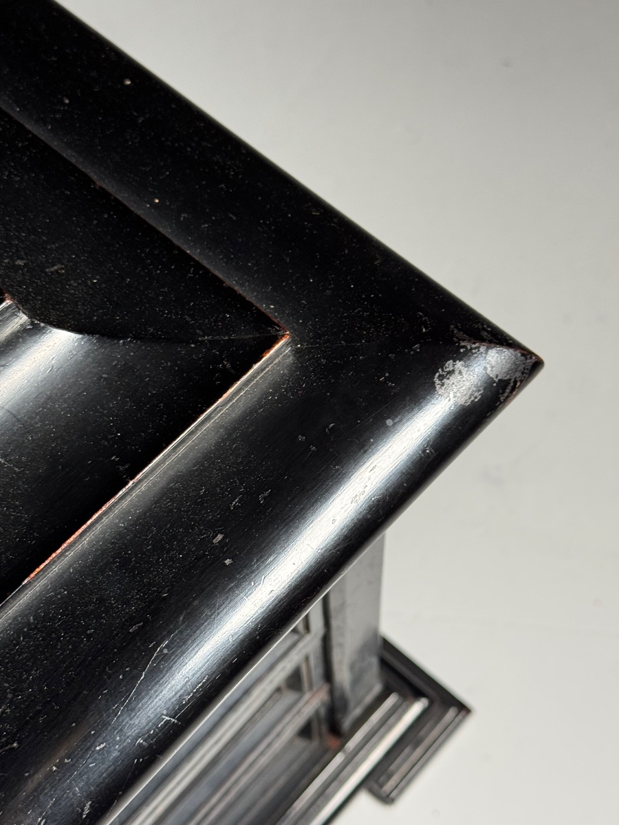 19th-century Jewelry Box, Black-photo-6