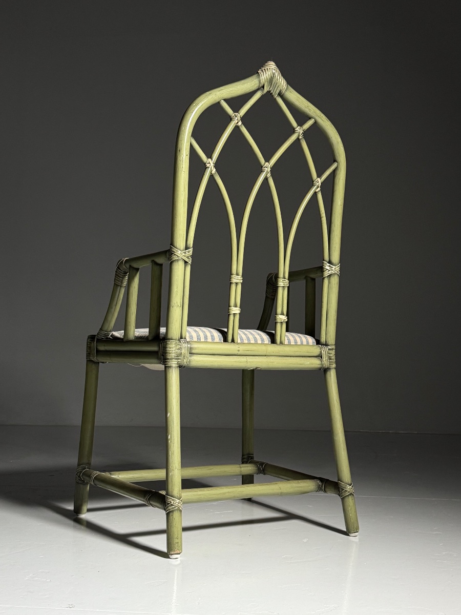 Vintage Bamboo Chair From 1980 -photo-1
