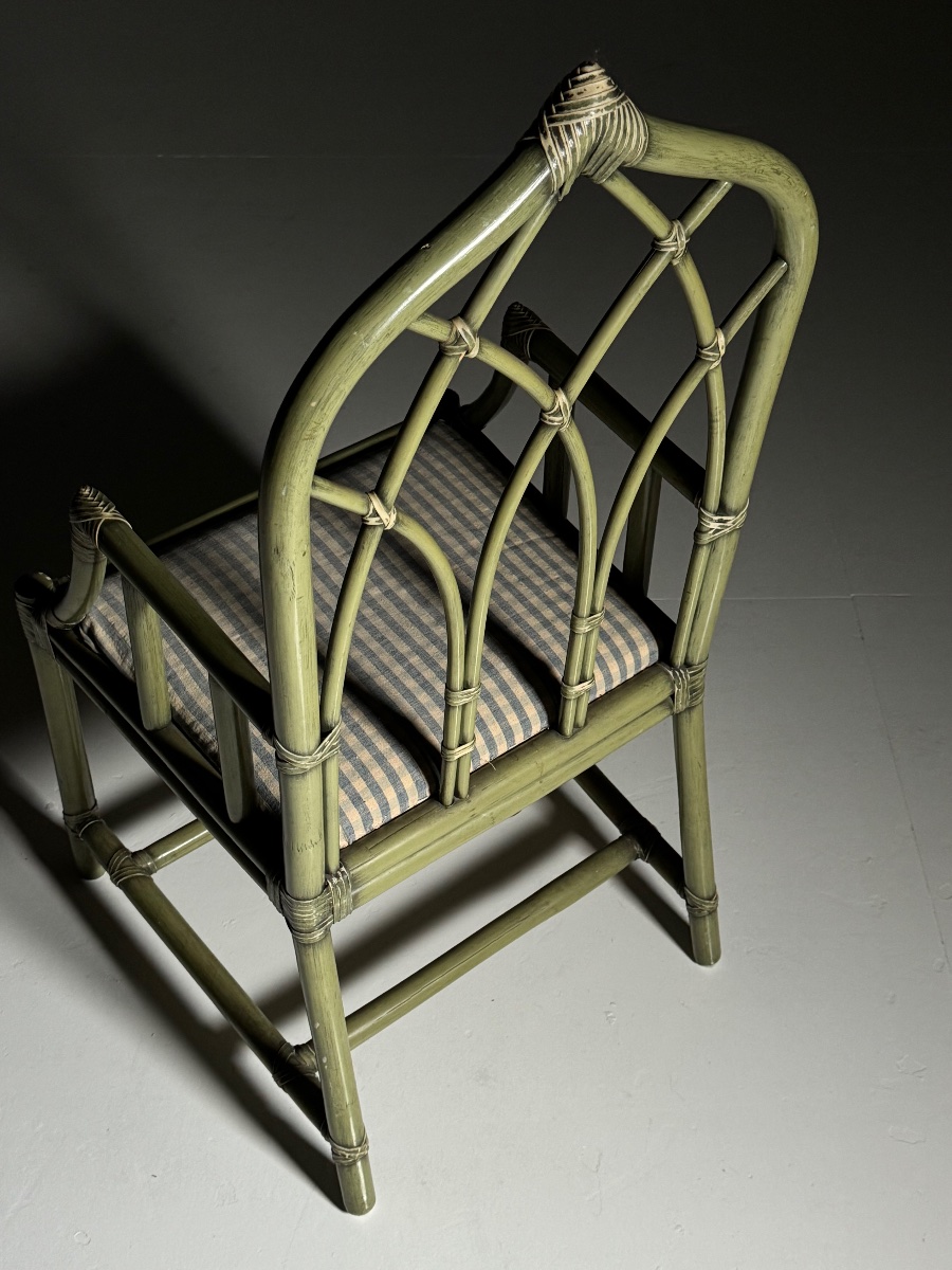 Vintage Bamboo Chair From 1980 -photo-6
