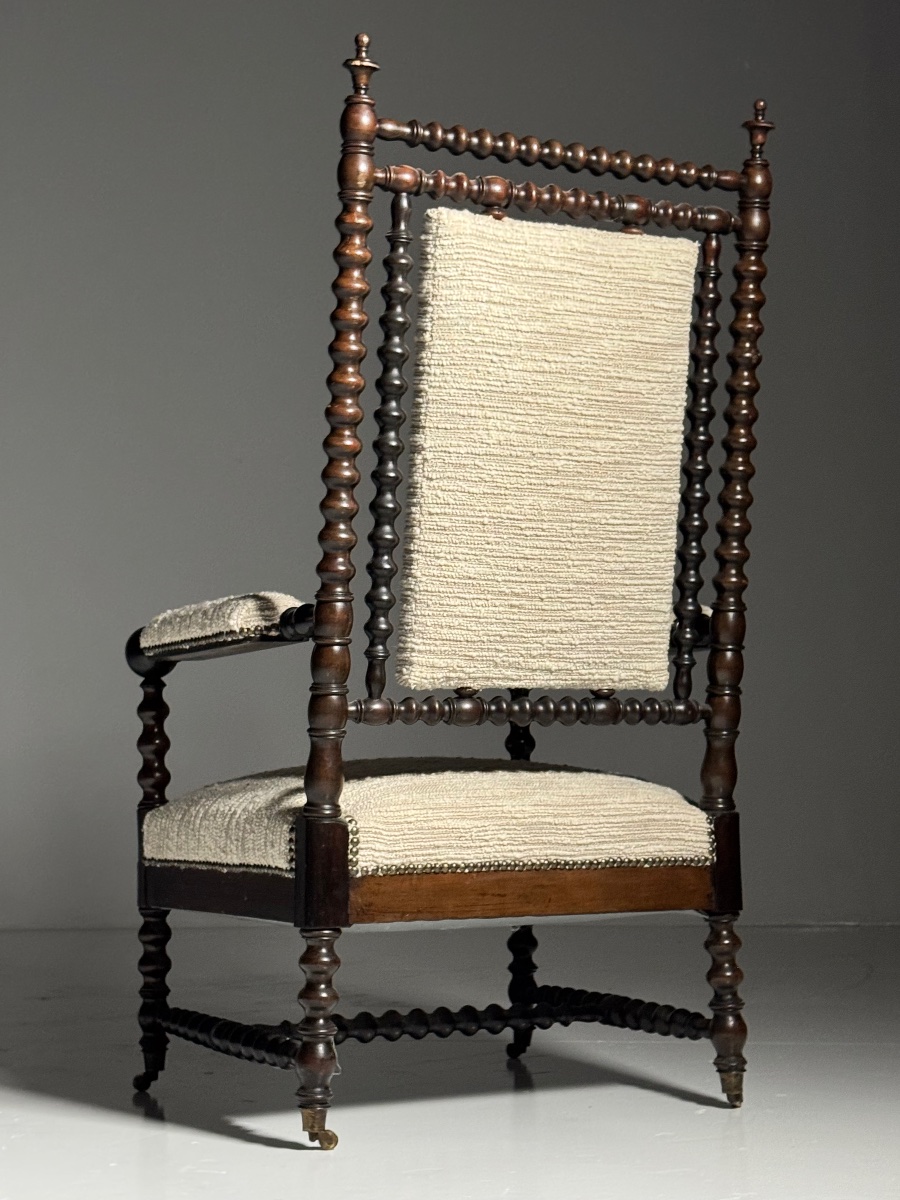 19th-century English Bobbin Chair-photo-3