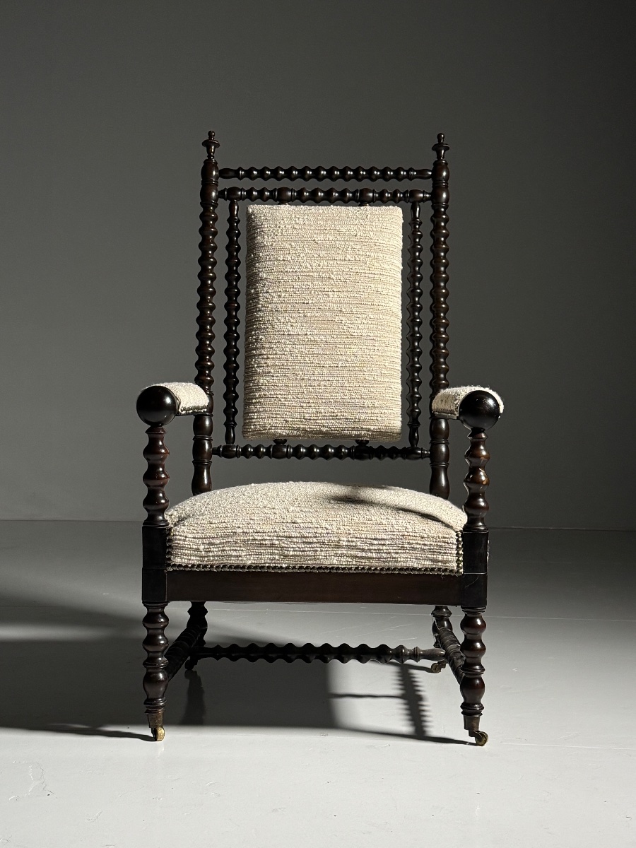 19th-century English Bobbin Chair-photo-4