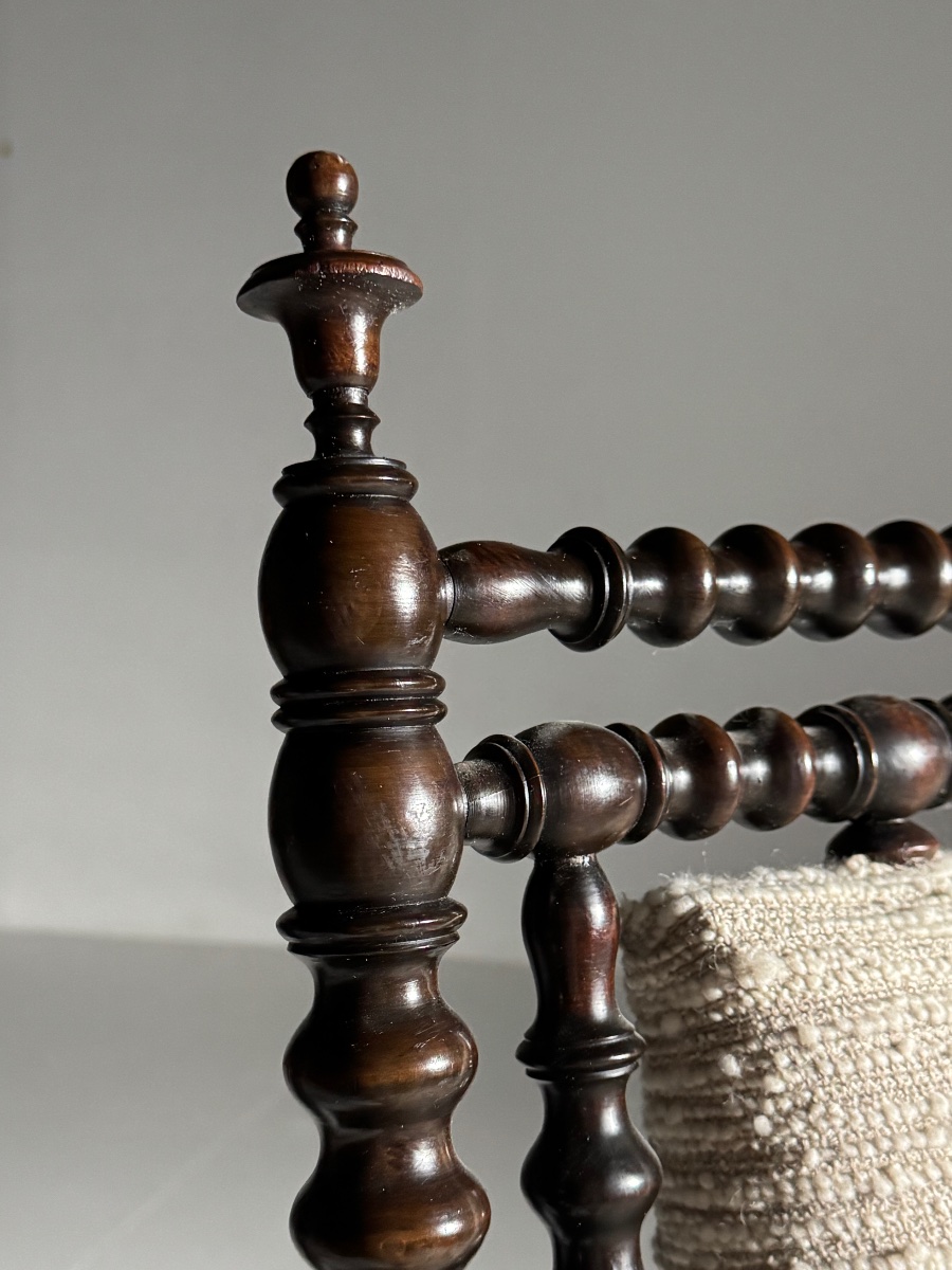19th-century English Bobbin Chair-photo-5