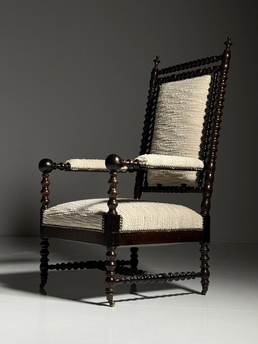 19th-century English Bobbin Chair