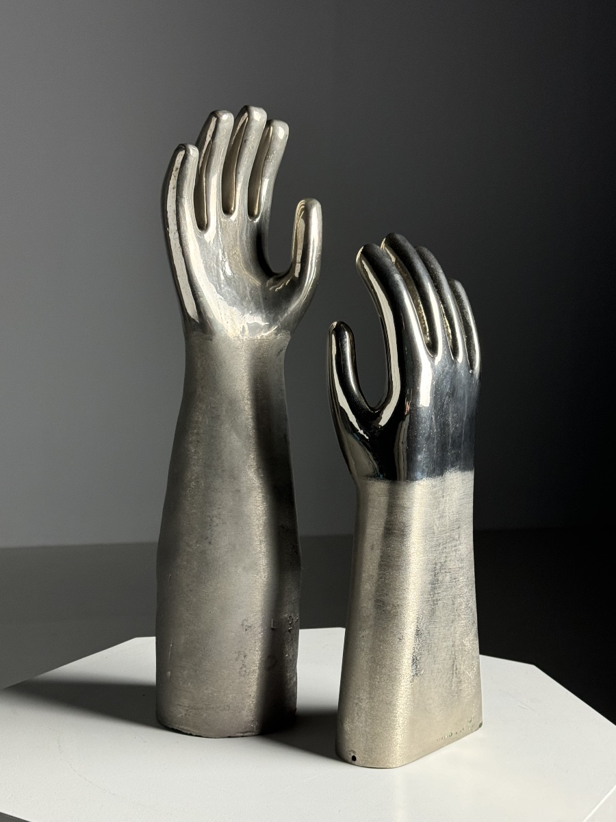 2 Decorative Copper Arms