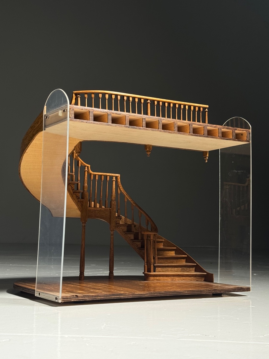 20th-century Architectural Staircase Model-photo-4