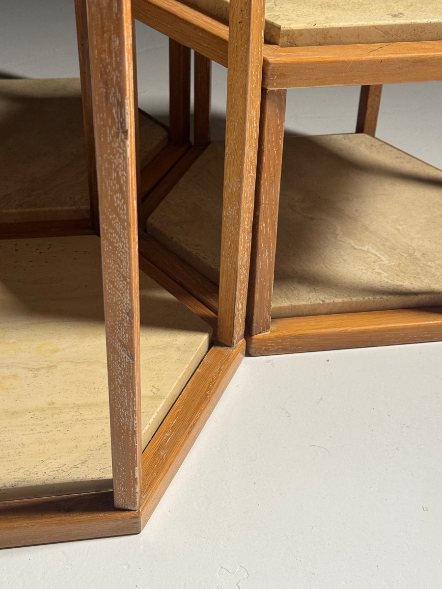 Set Of 3 Roche Bobois Side Tables-photo-3