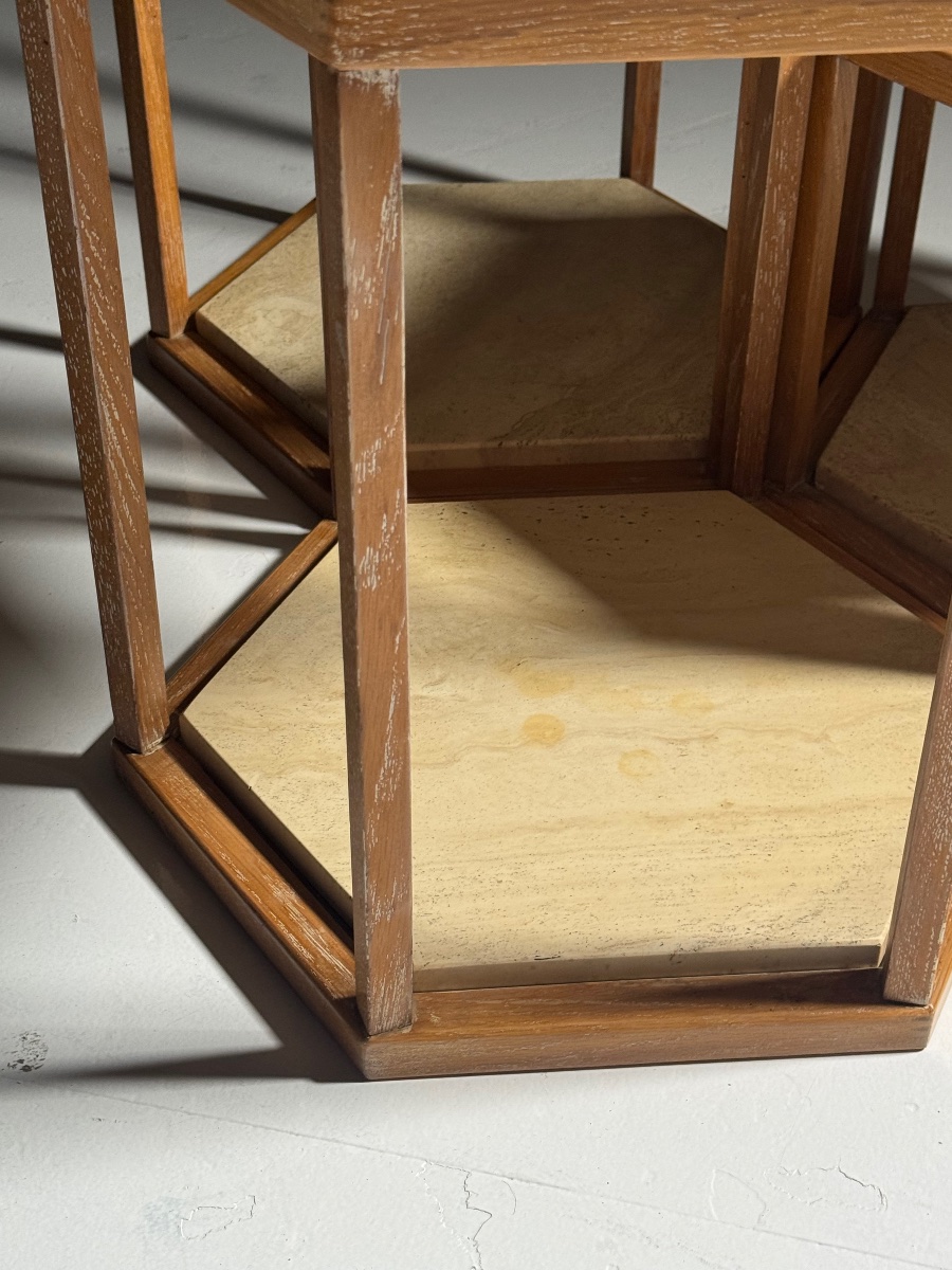 Set Of 3 Roche Bobois Side Tables-photo-6