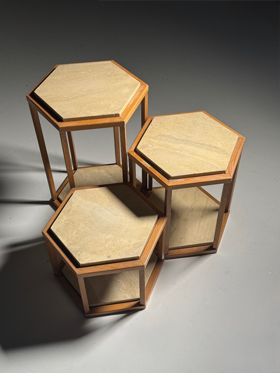 Set Of 3 Roche Bobois Side Tables