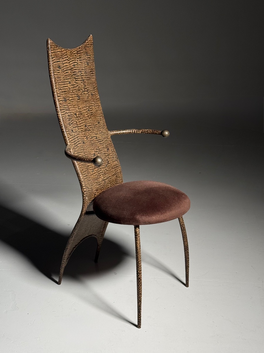 Postmodern Metal Chair-photo-3