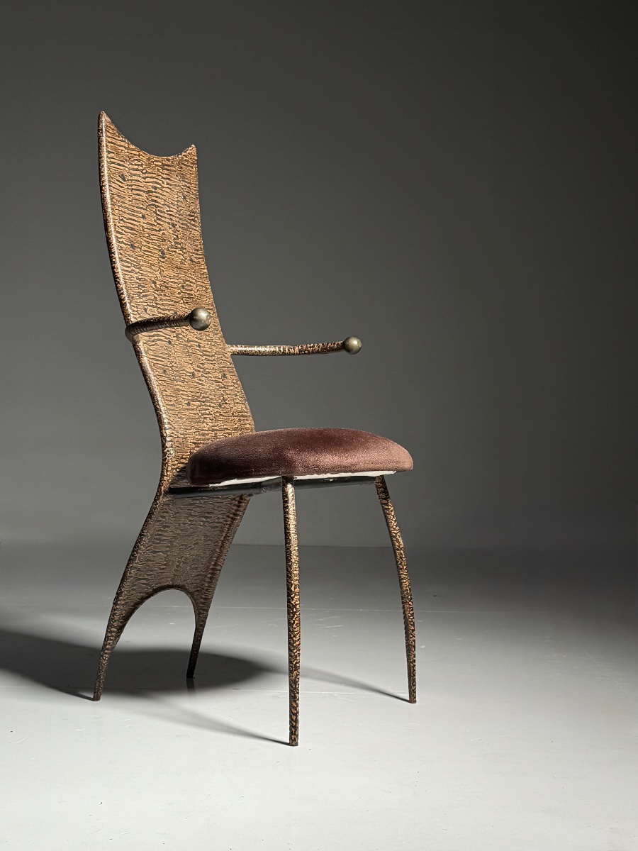 Postmodern Metal Chair