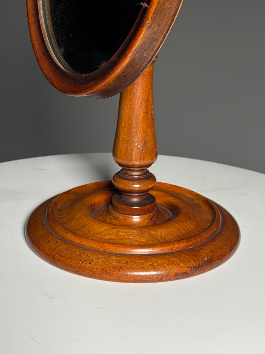 Miroir de maquillage anglais du XIXe siècle-photo-2