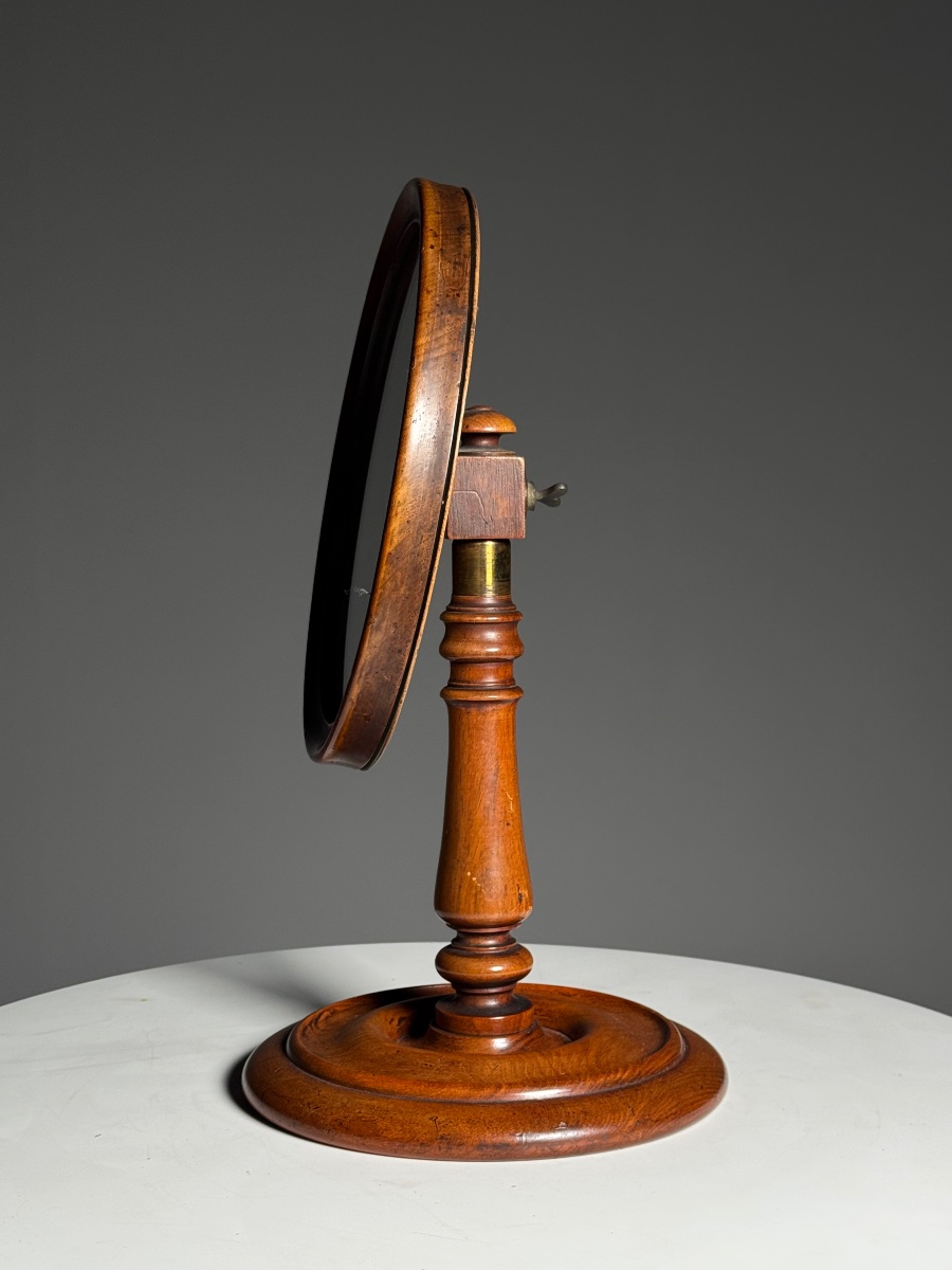 Miroir de maquillage anglais du XIXe siècle-photo-3