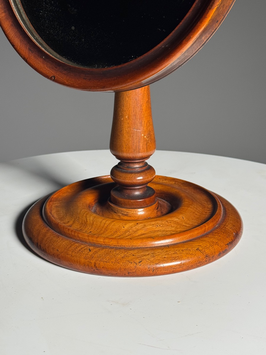 Miroir de maquillage anglais du XIXe siècle-photo-3
