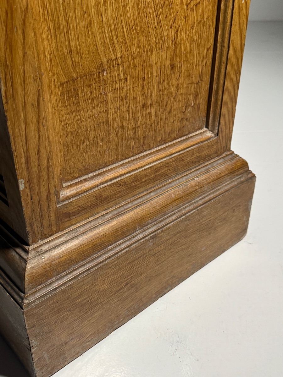 Socle classique en bois du XXe siècle-photo-4