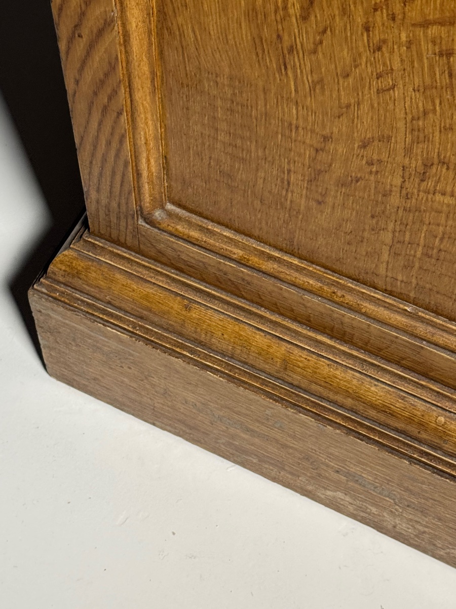 Socle classique en bois du XXe siècle-photo-4