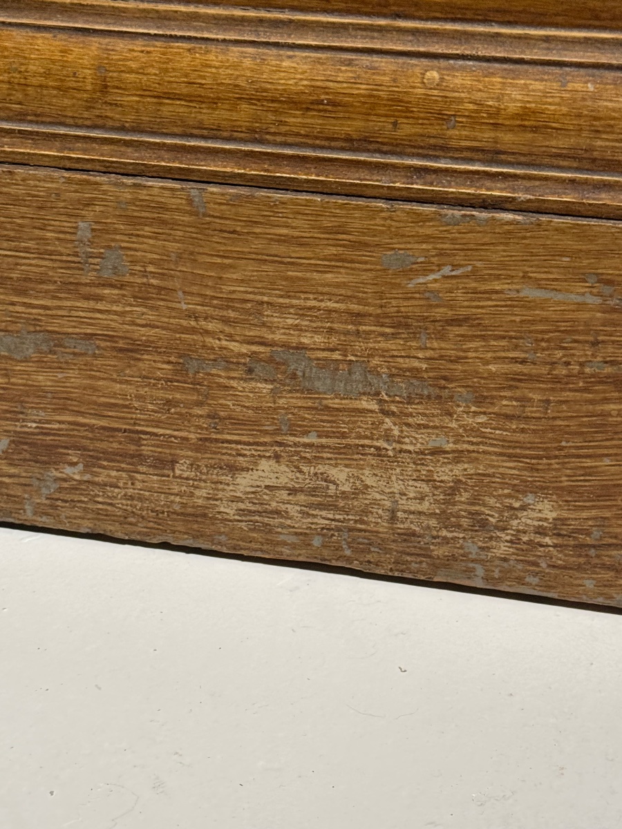 Socle classique en bois du XXe siècle-photo-5