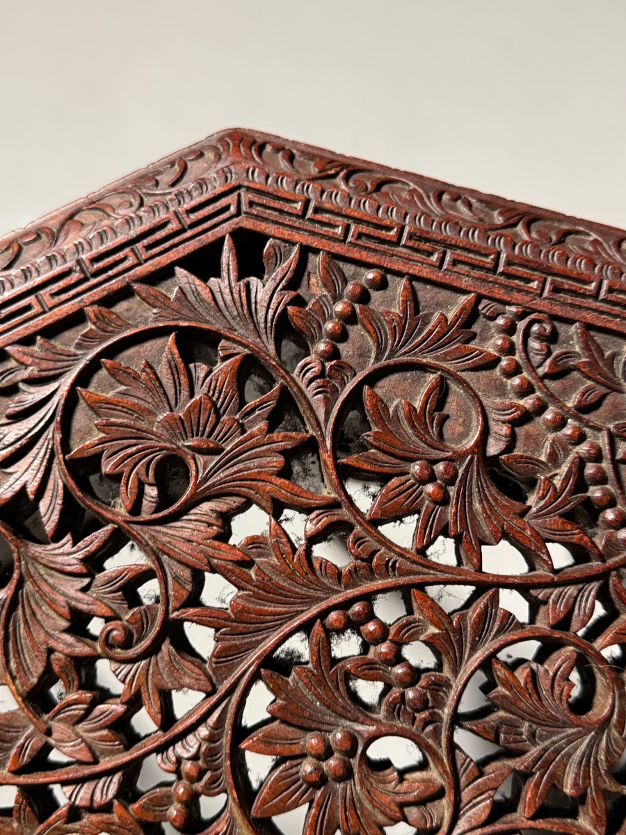 Table d'appoint indienne, vers 1900-photo-1