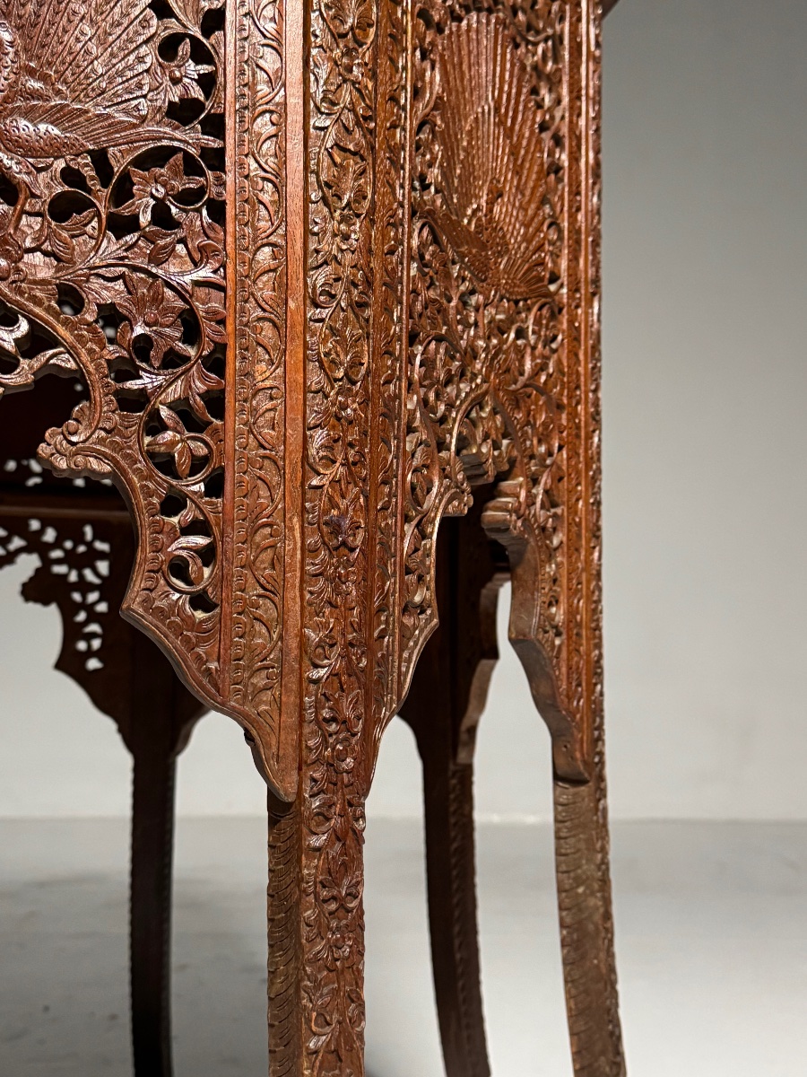 Table d'appoint indienne, vers 1900-photo-2