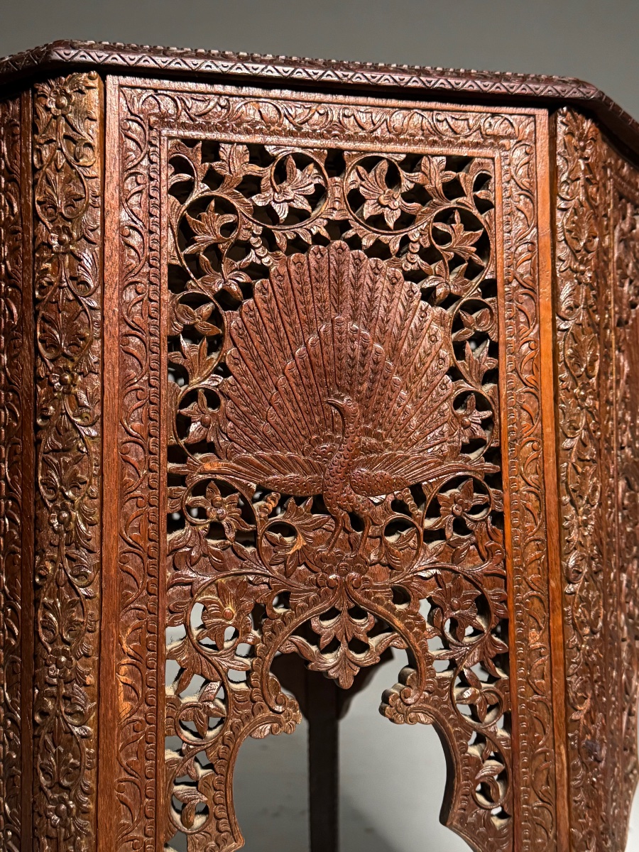 Table d'appoint indienne, vers 1900-photo-3