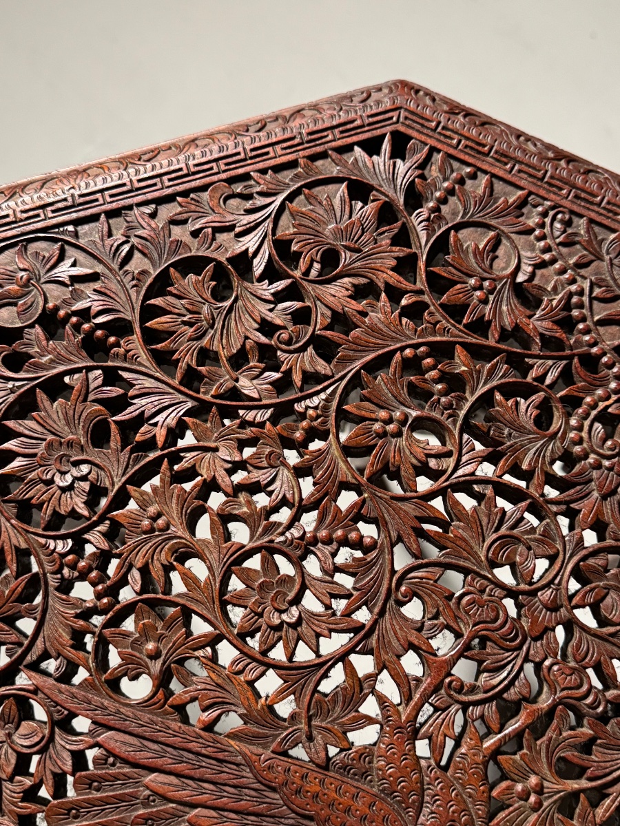 Table d'appoint indienne, vers 1900-photo-5
