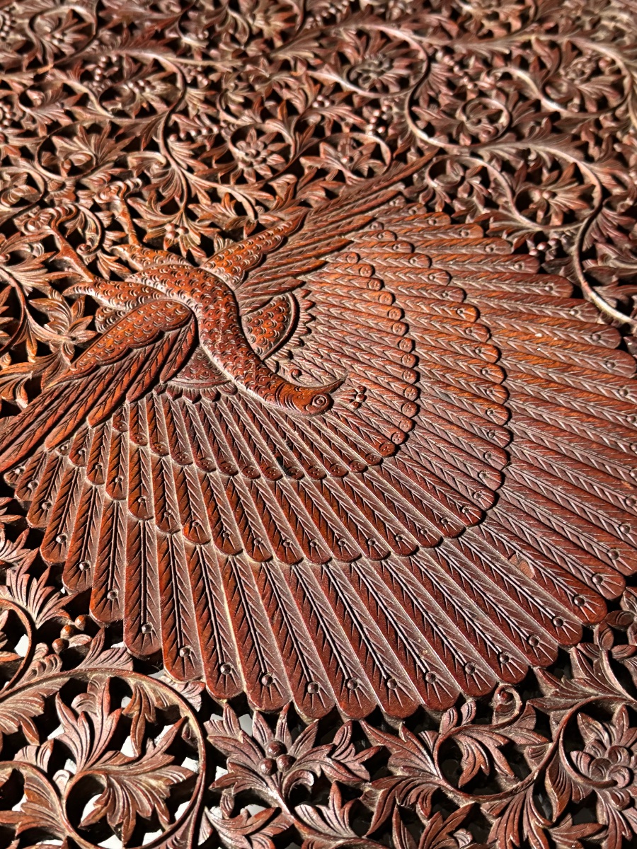 Table d'appoint indienne, vers 1900-photo-6