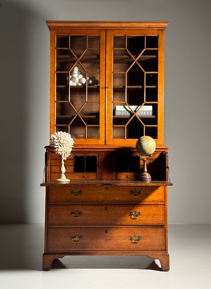 Bibliothèque de bureau anglaise, vers 1800-photo-2